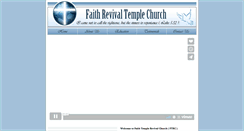 Desktop Screenshot of faithrevivaltemple.org